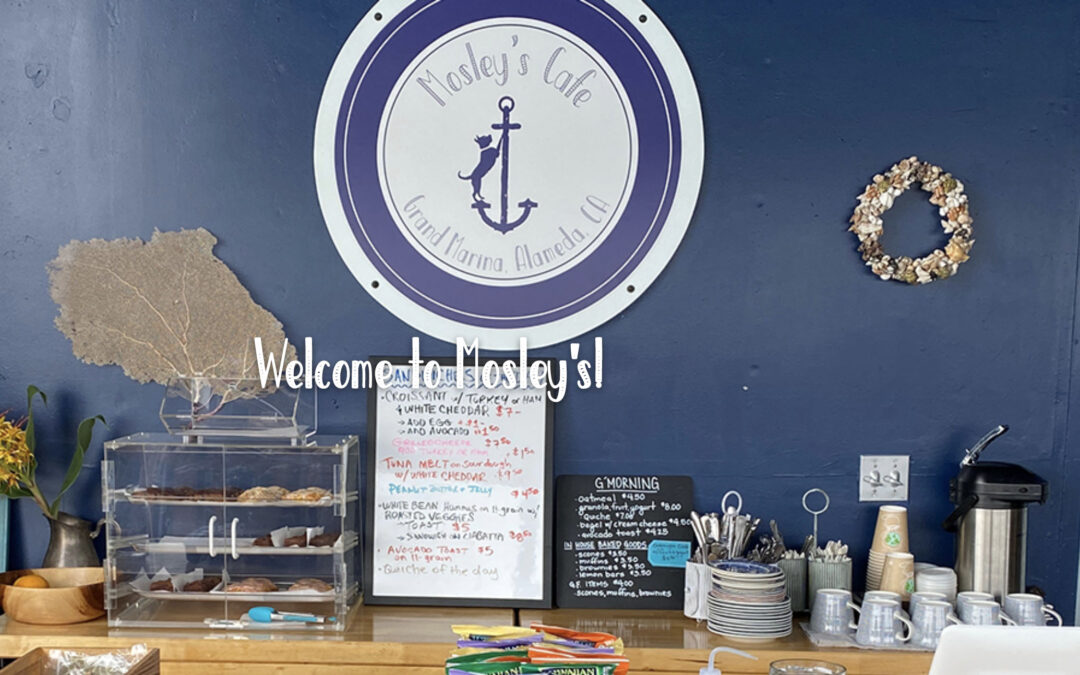 Check out Mosley’s waterfront Cafe!